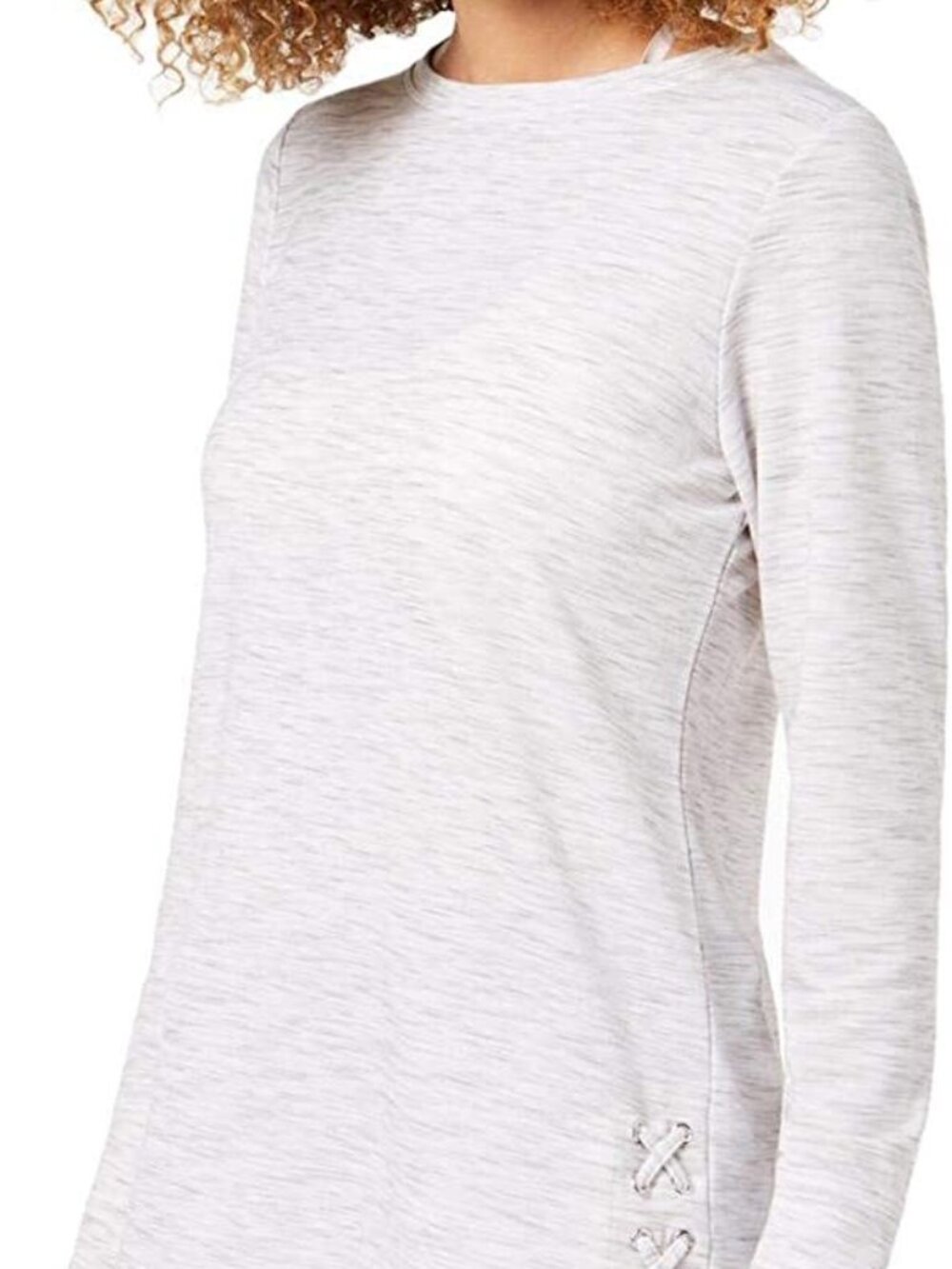 Ideology Womens Crisscross-Side Tunic